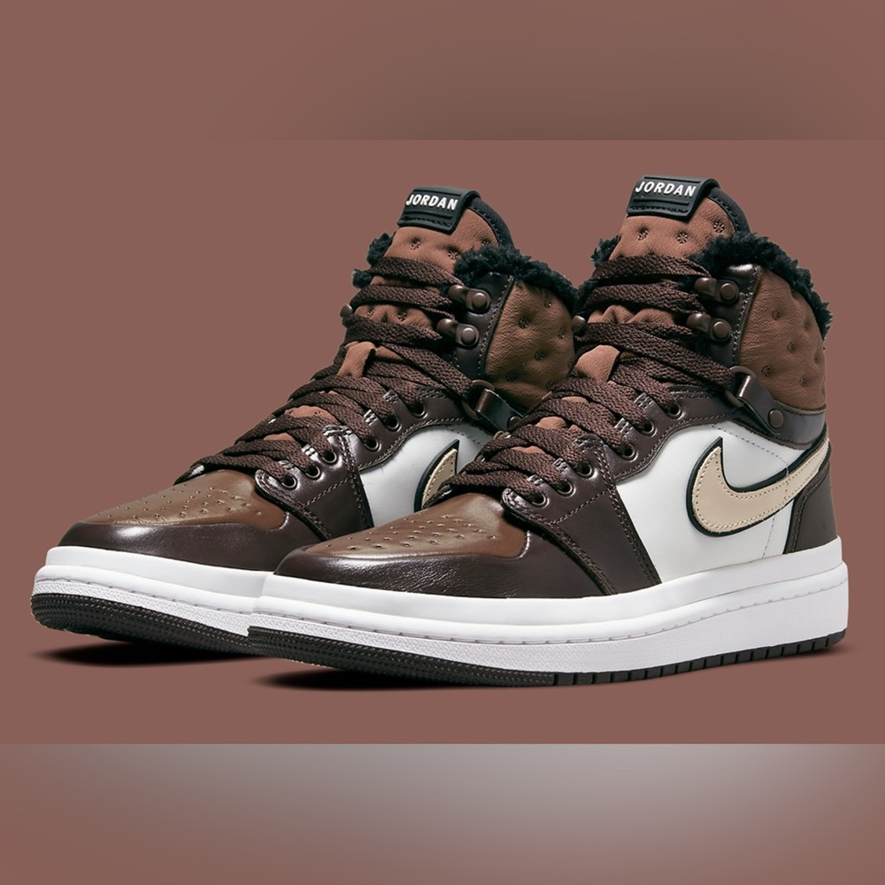 Nike Air Jordan 1 Acclimate Chocolate Brown  - Size 10.5 M / 12 W